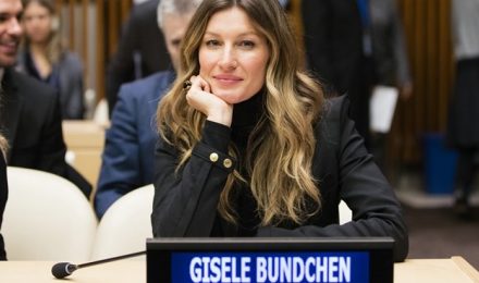 Gisele Bündchen UN Headquarters War of Space